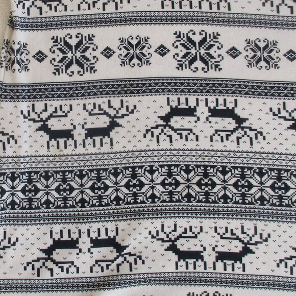 🌸SOLD🌸 LUCKY BRAND Pajama Top Size XL White Print Sleepshirt - Picture 5 of 6